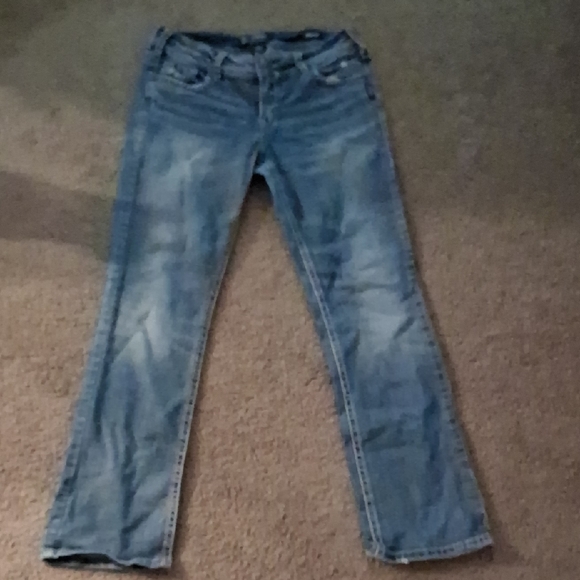 Silver Jeans Denim - Silver Jeans Light Blue Straight Leg Women's Jeans